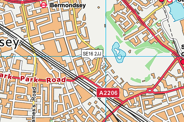 SE16 2JJ map - OS VectorMap District (Ordnance Survey) SE16 2JJ map - OS VectorMap District (Ordnance Survey)