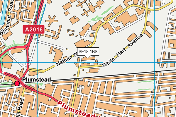 SE18 1BS map - OS VectorMap District (Ordnance Survey) SE18 1BS map - OS VectorMap District (Ordnance Survey)