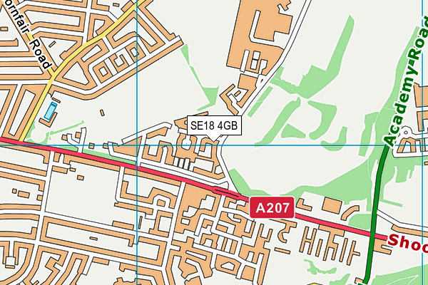 SE18 4GB map - OS VectorMap District (Ordnance Survey) SE18 4GB map - OS VectorMap District (Ordnance Survey)