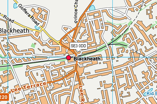 SE3 0DD map - OS VectorMap District (Ordnance Survey) SE3 0DD map - OS VectorMap District (Ordnance Survey)