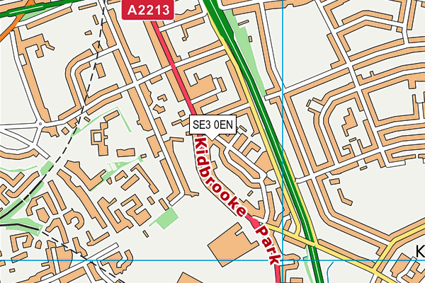 SE3 0EN map - OS VectorMap District (Ordnance Survey) SE3 0EN map - OS VectorMap District (Ordnance Survey)