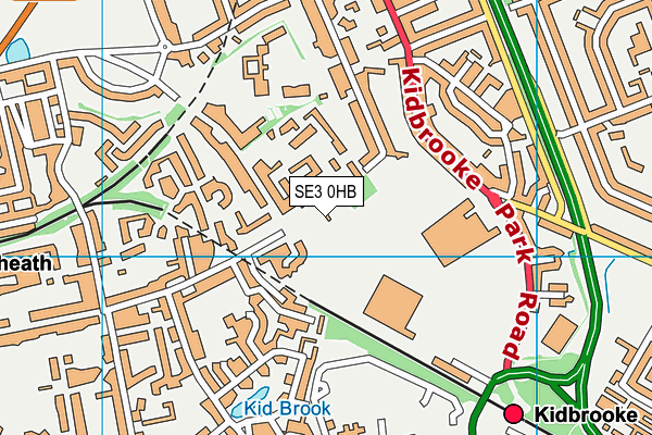 SE3 0HB map - OS VectorMap District (Ordnance Survey) SE3 0HB map - OS VectorMap District (Ordnance Survey)