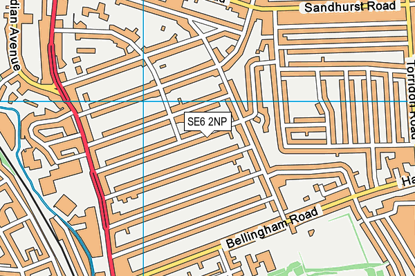 SE6 2NP map - OS VectorMap District (Ordnance Survey) SE6 2NP map - OS VectorMap District (Ordnance Survey)