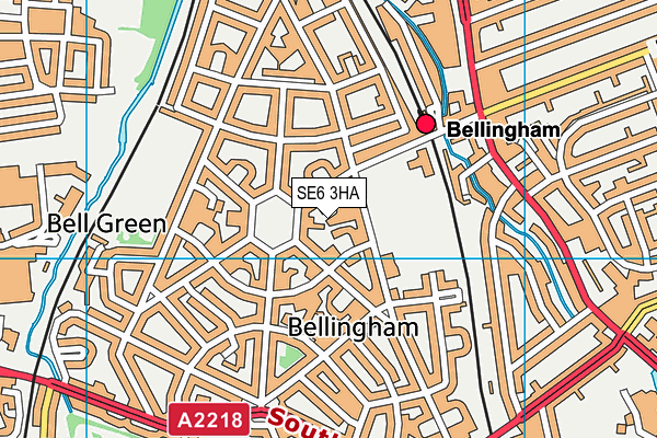 SE6 3HA map - OS VectorMap District (Ordnance Survey) SE6 3HA map - OS VectorMap District (Ordnance Survey)