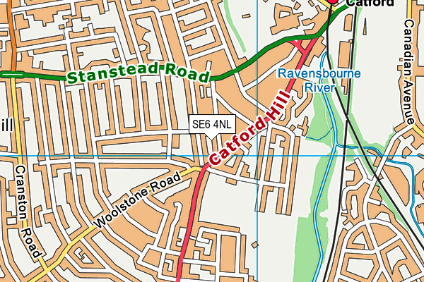 SE6 4NL map - OS VectorMap District (Ordnance Survey) SE6 4NL map - OS VectorMap District (Ordnance Survey)