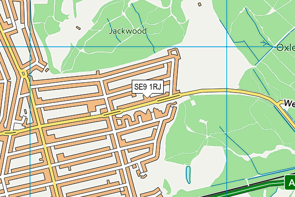 SE9 1RJ map - OS VectorMap District (Ordnance Survey) SE9 1RJ map - OS VectorMap District (Ordnance Survey)