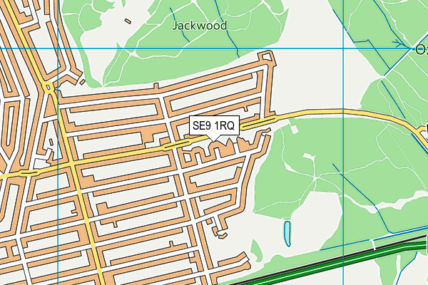 SE9 1RQ map - OS VectorMap District (Ordnance Survey) SE9 1RQ map - OS VectorMap District (Ordnance Survey)