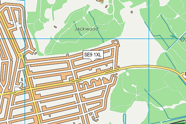 SE9 1XL map - OS VectorMap District (Ordnance Survey) SE9 1XL map - OS VectorMap District (Ordnance Survey)