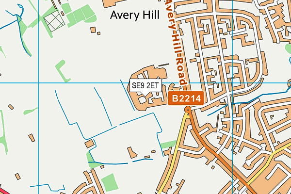 SE9 2ET map - OS VectorMap District (Ordnance Survey) SE9 2ET map - OS VectorMap District (Ordnance Survey)