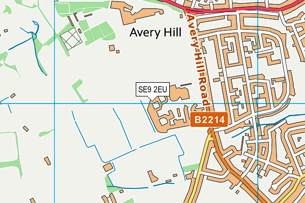 SE9 2EU map - OS VectorMap District (Ordnance Survey) SE9 2EU map - OS VectorMap District (Ordnance Survey)