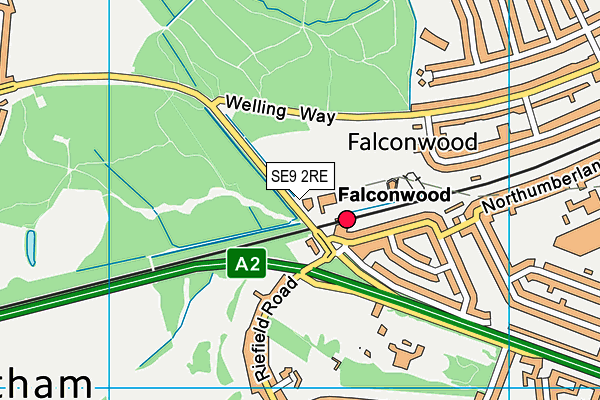 SE9 2RE map - OS VectorMap District (Ordnance Survey) SE9 2RE map - OS VectorMap District (Ordnance Survey)