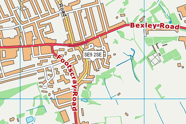 SE9 2SE map - OS VectorMap District (Ordnance Survey) SE9 2SE map - OS VectorMap District (Ordnance Survey)