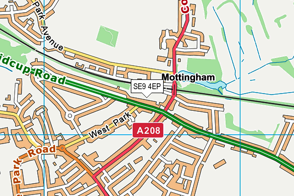SE9 4EP map - OS VectorMap District (Ordnance Survey) SE9 4EP map - OS VectorMap District (Ordnance Survey)
