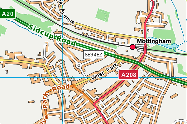 SE9 4EZ map - OS VectorMap District (Ordnance Survey) SE9 4EZ map - OS VectorMap District (Ordnance Survey)