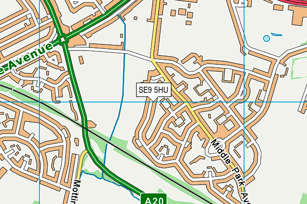 SE9 5HU map - OS VectorMap District (Ordnance Survey) SE9 5HU map - OS VectorMap District (Ordnance Survey)