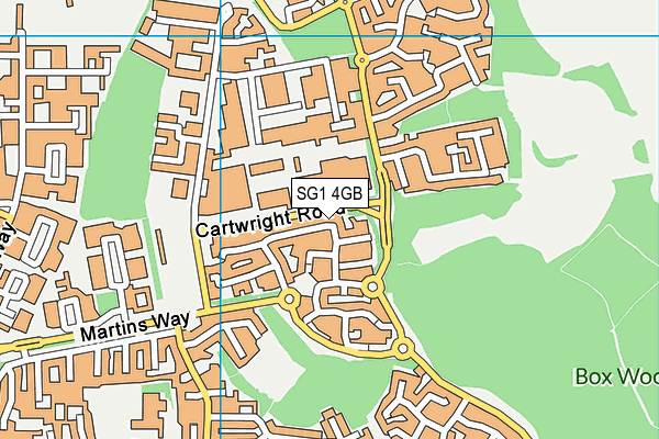 SG1 4GB map - OS VectorMap District (Ordnance Survey) SG1 4GB map - OS VectorMap District (Ordnance Survey)