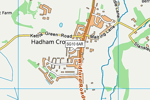 SG10 6AR map - OS VectorMap District (Ordnance Survey) SG10 6AR map - OS VectorMap District (Ordnance Survey)