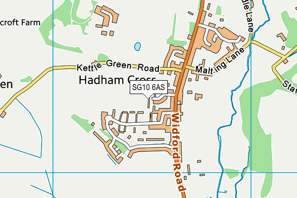 SG10 6AS map - OS VectorMap District (Ordnance Survey) SG10 6AS map - OS VectorMap District (Ordnance Survey)