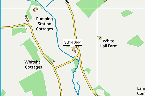 SG14 3RP map - OS VectorMap District (Ordnance Survey) SG14 3RP map - OS VectorMap District (Ordnance Survey)