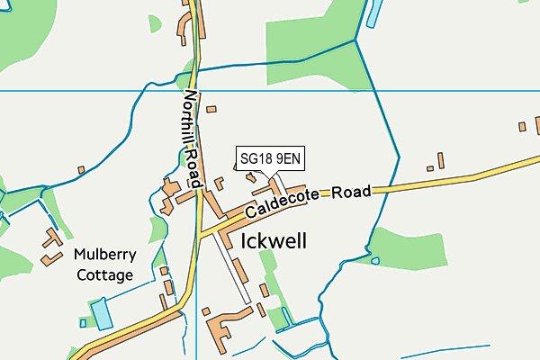 SG18 9EN map - OS VectorMap District (Ordnance Survey) SG18 9EN map - OS VectorMap District (Ordnance Survey)