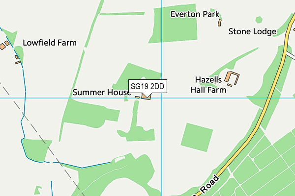 SG19 2DD map - OS VectorMap District (Ordnance Survey) SG19 2DD map - OS VectorMap District (Ordnance Survey)