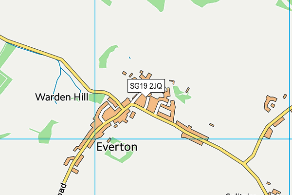 SG19 2JQ map - OS VectorMap District (Ordnance Survey) SG19 2JQ map - OS VectorMap District (Ordnance Survey)