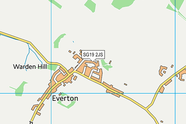 SG19 2JS map - OS VectorMap District (Ordnance Survey) SG19 2JS map - OS VectorMap District (Ordnance Survey)