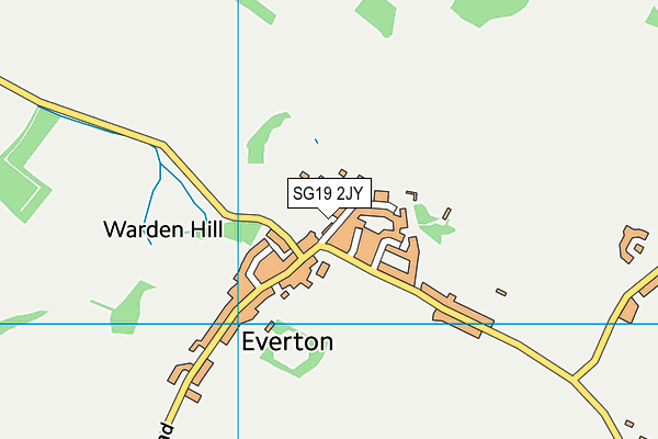 SG19 2JY map - OS VectorMap District (Ordnance Survey) SG19 2JY map - OS VectorMap District (Ordnance Survey)
