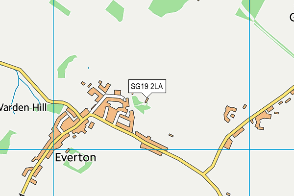 SG19 2LA map - OS VectorMap District (Ordnance Survey) SG19 2LA map - OS VectorMap District (Ordnance Survey)