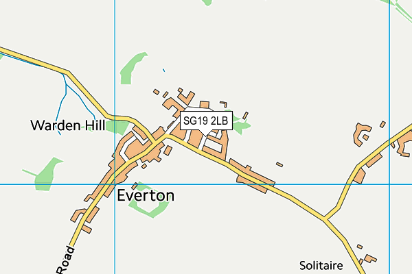 SG19 2LB map - OS VectorMap District (Ordnance Survey) SG19 2LB map - OS VectorMap District (Ordnance Survey)
