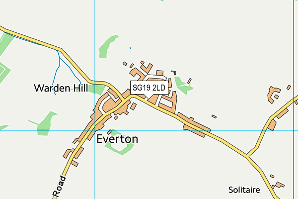 SG19 2LD map - OS VectorMap District (Ordnance Survey) SG19 2LD map - OS VectorMap District (Ordnance Survey)
