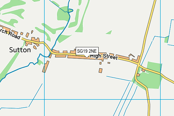SG19 2NE map - OS VectorMap District (Ordnance Survey) SG19 2NE map - OS VectorMap District (Ordnance Survey)