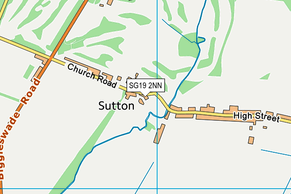 SG19 2NN map - OS VectorMap District (Ordnance Survey) SG19 2NN map - OS VectorMap District (Ordnance Survey)