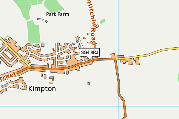 SG4 8RJ map - OS VectorMap District (Ordnance Survey) SG4 8RJ map - OS VectorMap District (Ordnance Survey)