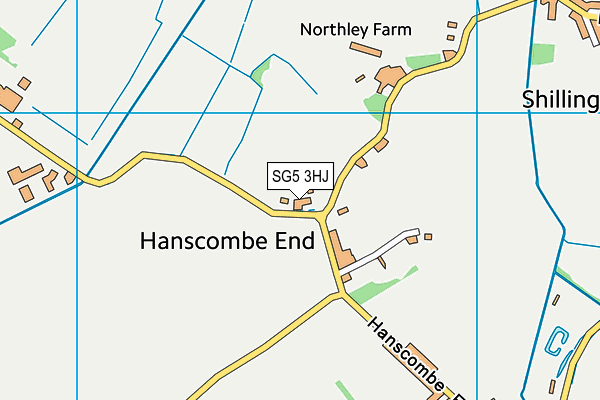 SG5 3HJ map - OS VectorMap District (Ordnance Survey) SG5 3HJ map - OS VectorMap District (Ordnance Survey)