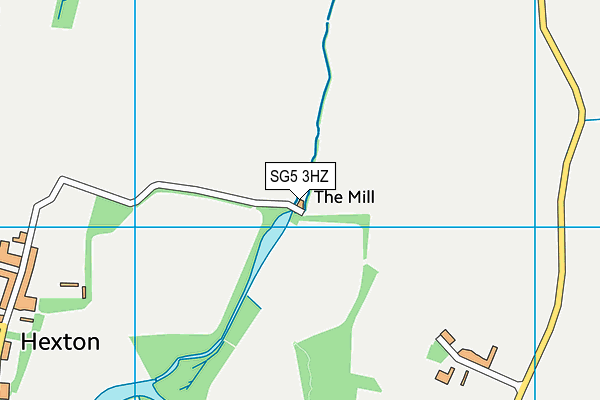 SG5 3HZ map - OS VectorMap District (Ordnance Survey) SG5 3HZ map - OS VectorMap District (Ordnance Survey)