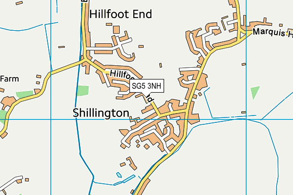 SG5 3NH map - OS VectorMap District (Ordnance Survey) SG5 3NH map - OS VectorMap District (Ordnance Survey)