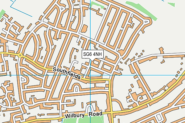 SG6 4NH map - OS VectorMap District (Ordnance Survey) SG6 4NH map - OS VectorMap District (Ordnance Survey)