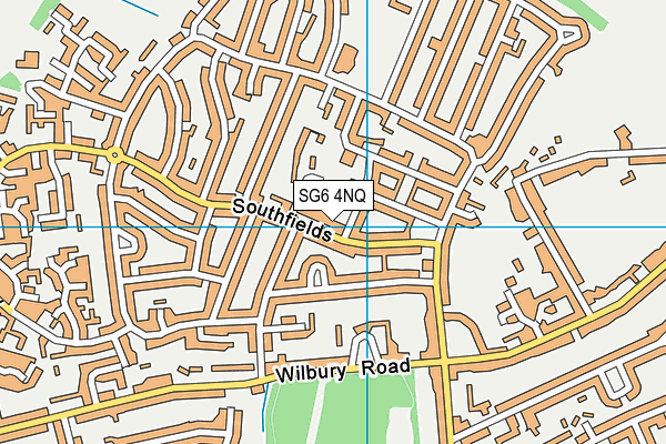 SG6 4NQ map - OS VectorMap District (Ordnance Survey) SG6 4NQ map - OS VectorMap District (Ordnance Survey)