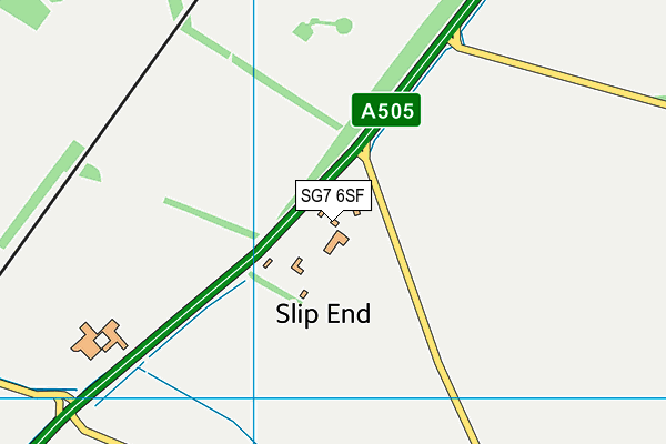 SG7 6SF map - OS VectorMap District (Ordnance Survey) SG7 6SF map - OS VectorMap District (Ordnance Survey)