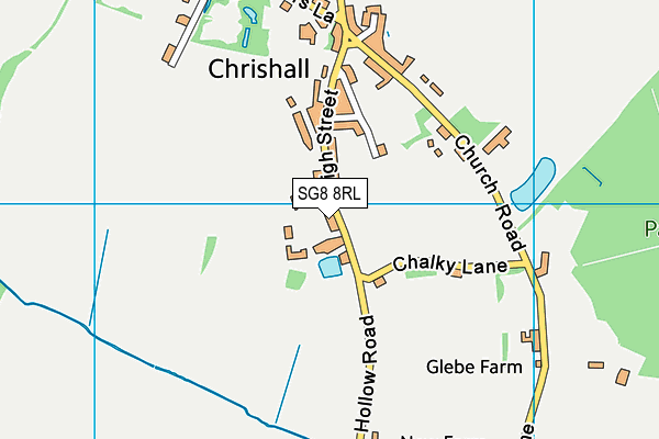 SG8 8RL map - OS VectorMap District (Ordnance Survey) SG8 8RL map - OS VectorMap District (Ordnance Survey)