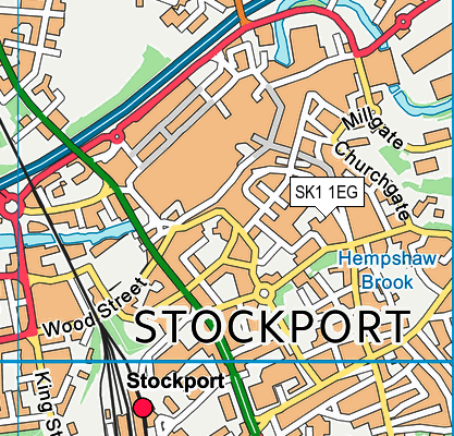 SK1 1EG map - OS VectorMap District (Ordnance Survey) SK1 1EG map - OS VectorMap District (Ordnance Survey)