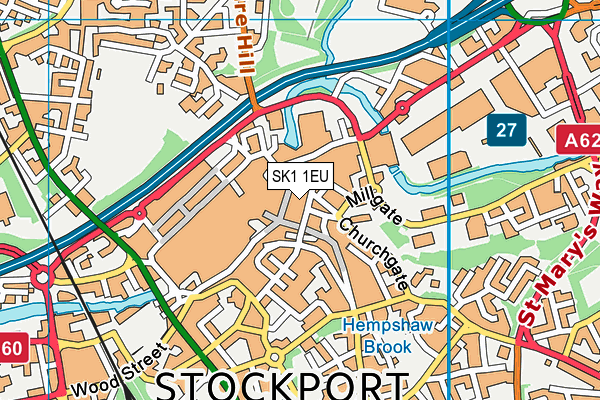 SK1 1EU map - OS VectorMap District (Ordnance Survey) SK1 1EU map - OS VectorMap District (Ordnance Survey)