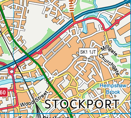 SK1 1JT map - OS VectorMap District (Ordnance Survey) SK1 1JT map - OS VectorMap District (Ordnance Survey)