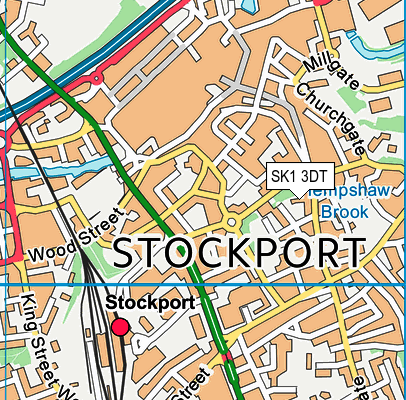 SK1 3DT map - OS VectorMap District (Ordnance Survey) SK1 3DT map - OS VectorMap District (Ordnance Survey)