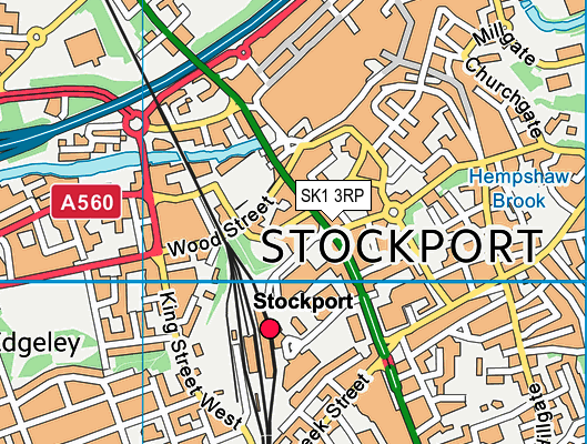 SK1 3RP map - OS VectorMap District (Ordnance Survey) SK1 3RP map - OS VectorMap District (Ordnance Survey)