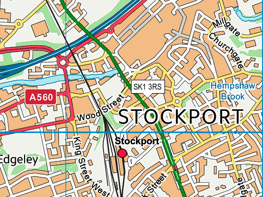 SK1 3RS map - OS VectorMap District (Ordnance Survey) SK1 3RS map - OS VectorMap District (Ordnance Survey)
