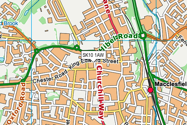 SK10 1AW map - OS VectorMap District (Ordnance Survey) SK10 1AW map - OS VectorMap District (Ordnance Survey)