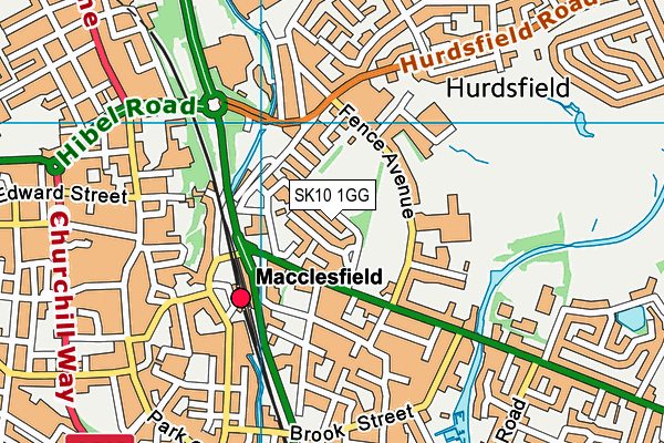 SK10 1GG map - OS VectorMap District (Ordnance Survey) SK10 1GG map - OS VectorMap District (Ordnance Survey)