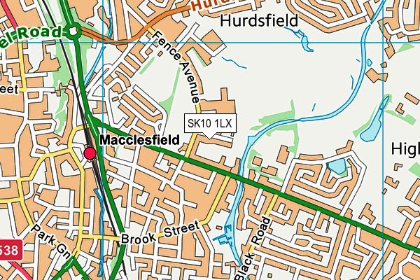 SK10 1LX map - OS VectorMap District (Ordnance Survey) SK10 1LX map - OS VectorMap District (Ordnance Survey)